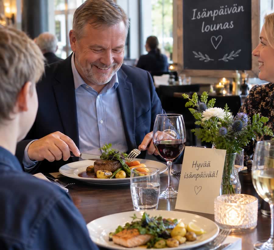 isänpäivän lounas herkkupaja