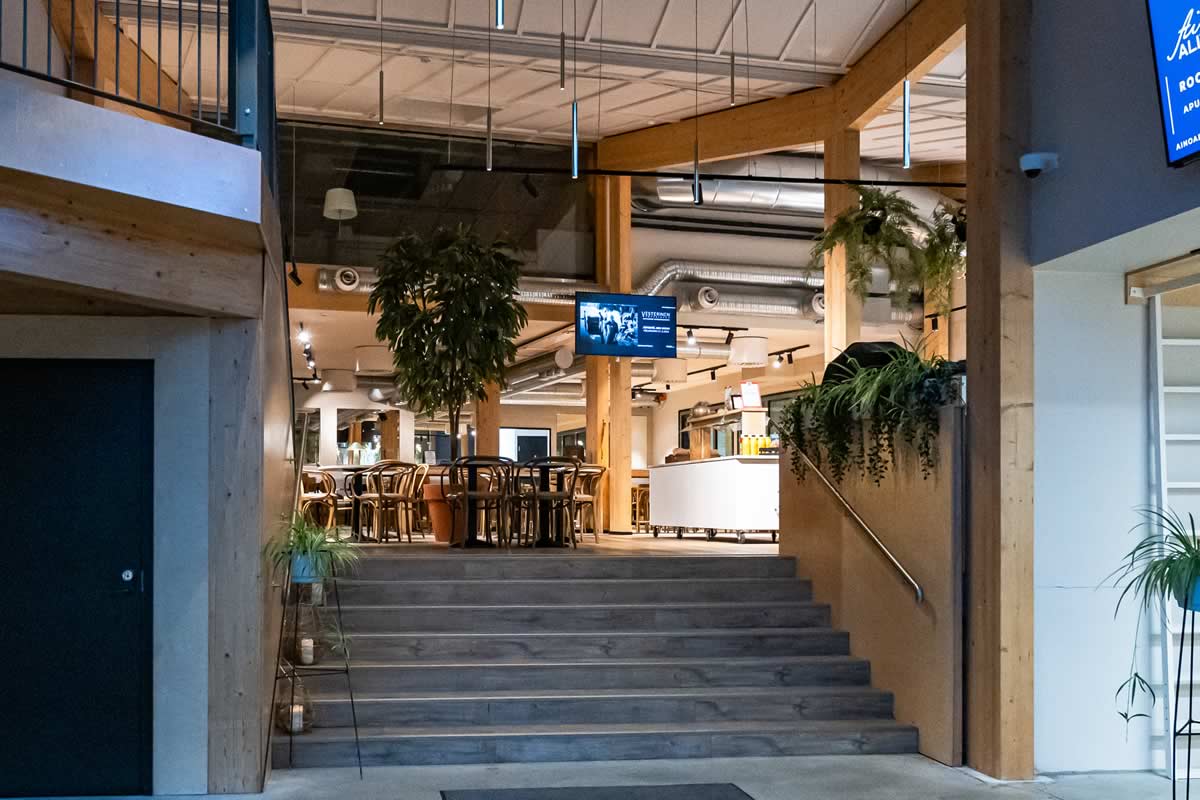 ravintola aino areenassa